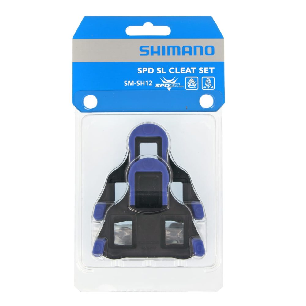 Bloki SHIMANO SM-SH12 niebieskie szosa